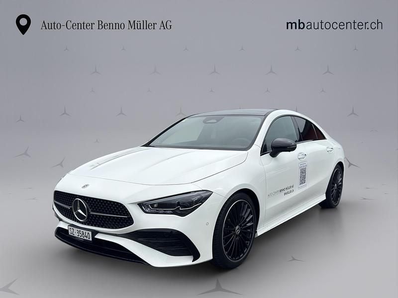 Weiss Gebraucht 2025 Mercedes CLA250e AMG line Limousine | CHF 78’367 - Bild 1/4