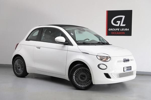 Weiss Gebraucht 2022 Fiat 500e Icon Cabrio | CHF 19’500 (Fairer Preis) - Bild 1/4