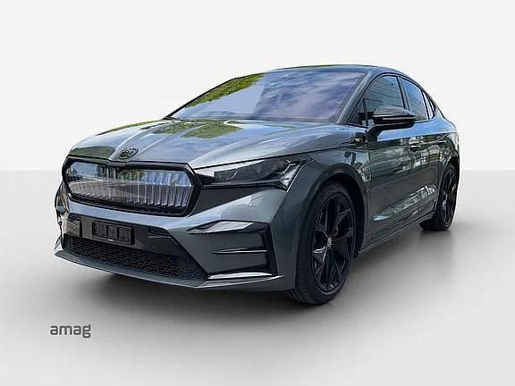 Gebraucht Skoda Enyaq iV RS 219 kW (299 PS) 2023 Graphite grau, metallic SUV