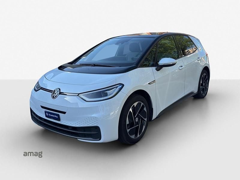 Bianco ghiacciaio metnero Gebraucht 2021 VW ID.3 Family Kleinwagen | CHF 19’900 (Superpreis) - Bild 1/4