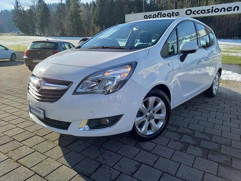 Gebraucht Opel Meriva drive 120 PS (88 kW) 2014 Weiss Van / Kleinbus