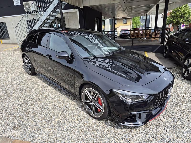 Gebraucht Mercedes CLA45 AMG Shooting Brake AMG 421 PS (309 kW) 2021 Schwarz Kombi