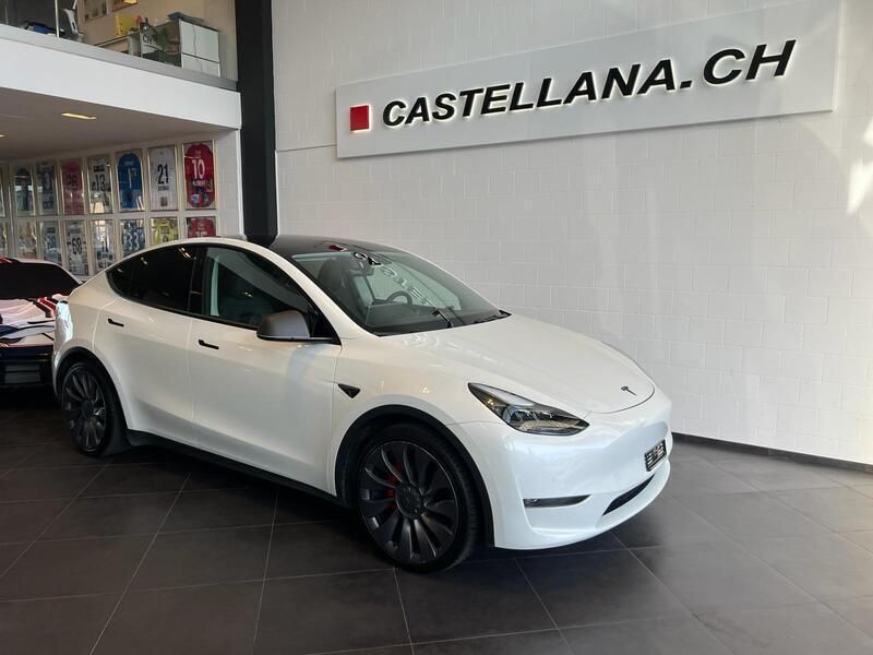 Gebraucht 2022 Tesla Model Y Performance SUV | CHF 39’900 (Guter Preis) - Bild 1/4