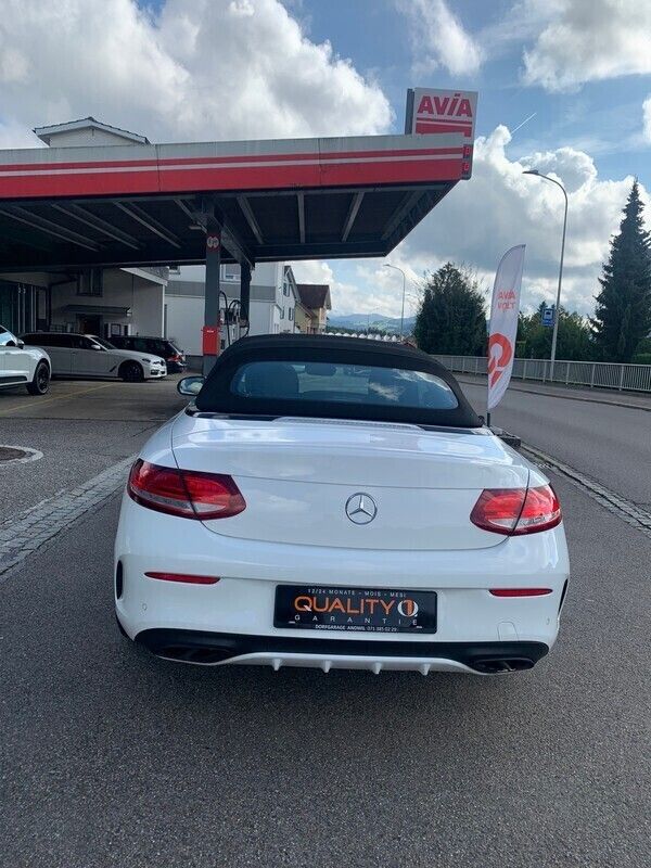 Gebraucht Mercedes C200 AMG line 184 PS (135 kW) 2017 Cabrio