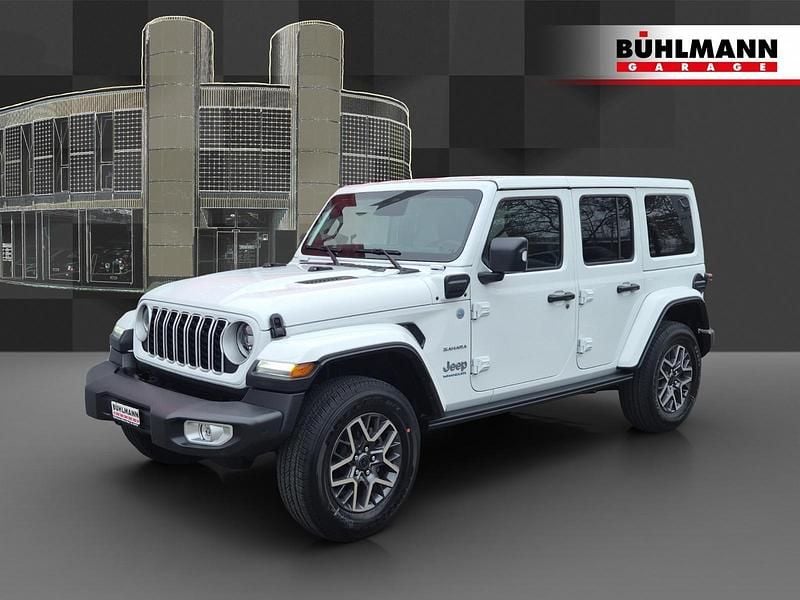 Neu Jeep Wrangler Sahara 381 PS (280 kW) 2025 Weiss SUV