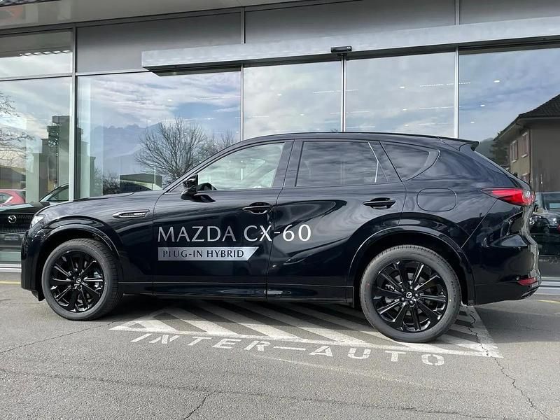 Neu Mazda CX-60 Homura-Line 327 PS (240 kW) 2025 Schwarz SUV