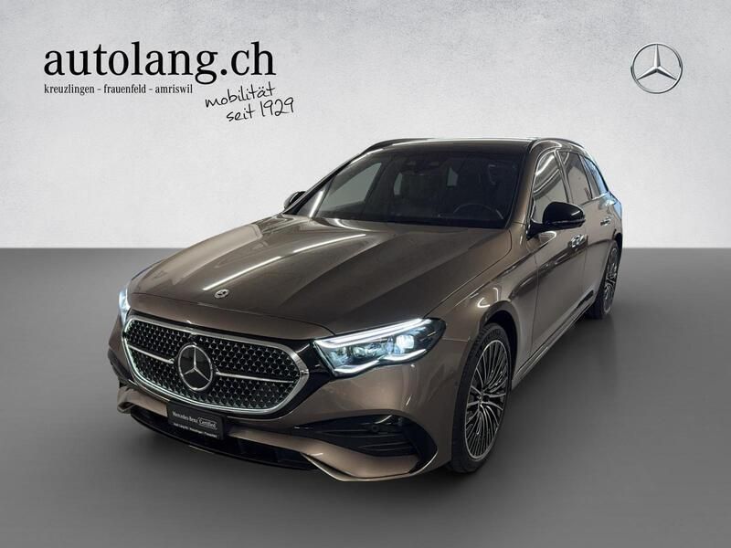 Braun Gebraucht 2023 Mercedes E300 AMG line Kombi | CHF 86’800 - Bild 1/4