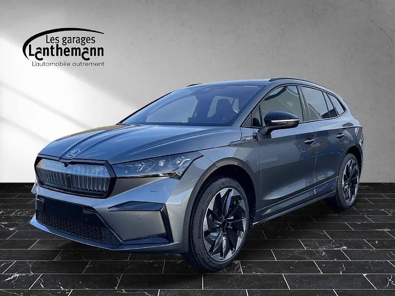 Grau Gebraucht 2023 Skoda Enyaq iV SportLine SUV | CHF 53’100 - Bild 1/4