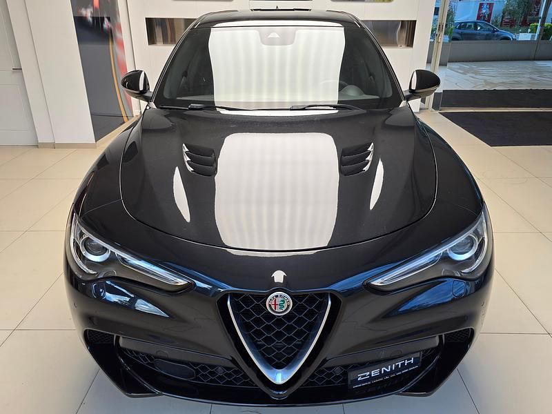 Gebraucht Alfa Romeo Stelvio Quadrifoglio 510 PS (375 kW) 2018 Schwarz SUV