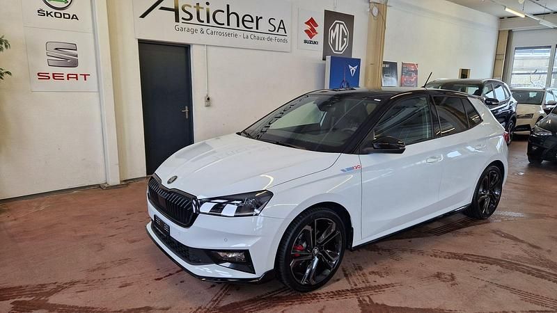 Neu Skoda Fabia 177 PS (130 kW) 2026 Weiss Limousine