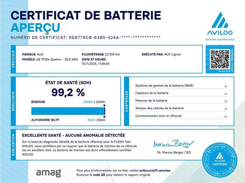 Gebraucht Audi Q8 Ambiente 394 PS (289 kW) 2024 Daytonagrau perleffekt SUV