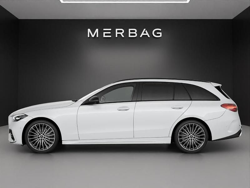 Gebraucht Mercedes C220 197 PS (144 kW) 2025 Weiss Kombi