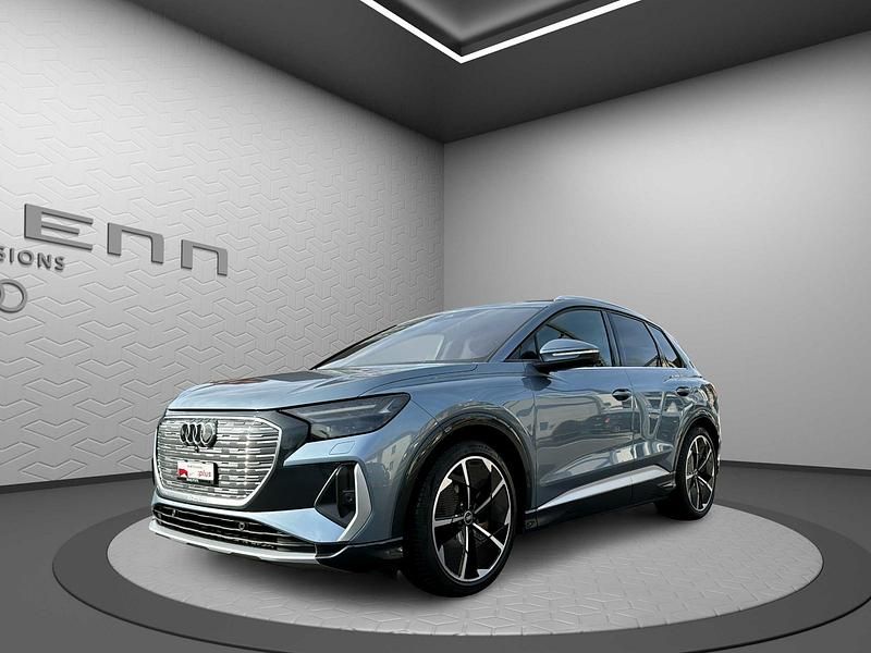 Gebraucht Audi Q4 e-tron Ambiente 219 kW (299 PS) 2021 Blau SUV