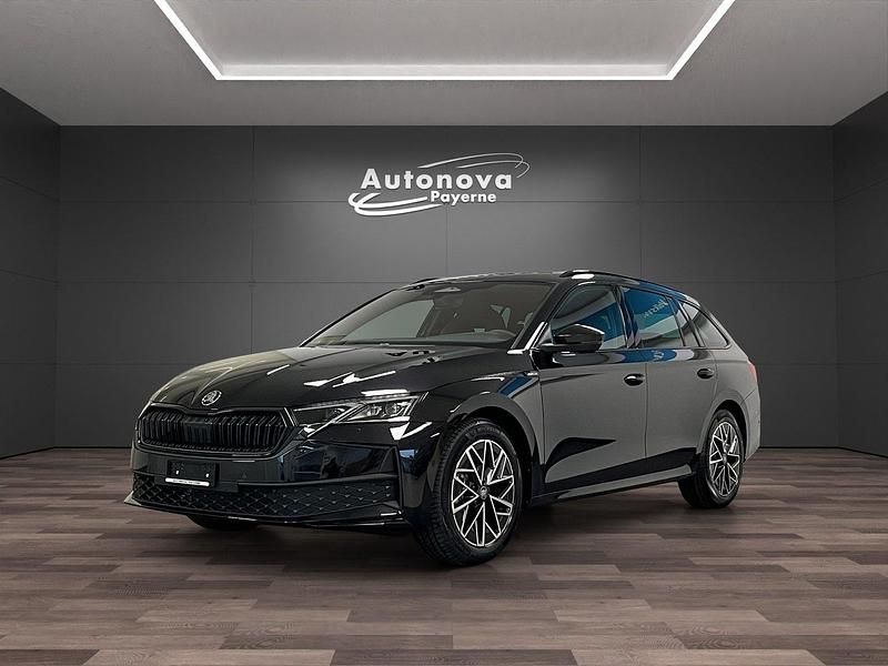 Neu Skoda Octavia SportLine 150 PS (110 kW) 2025 Schwarz Kombi