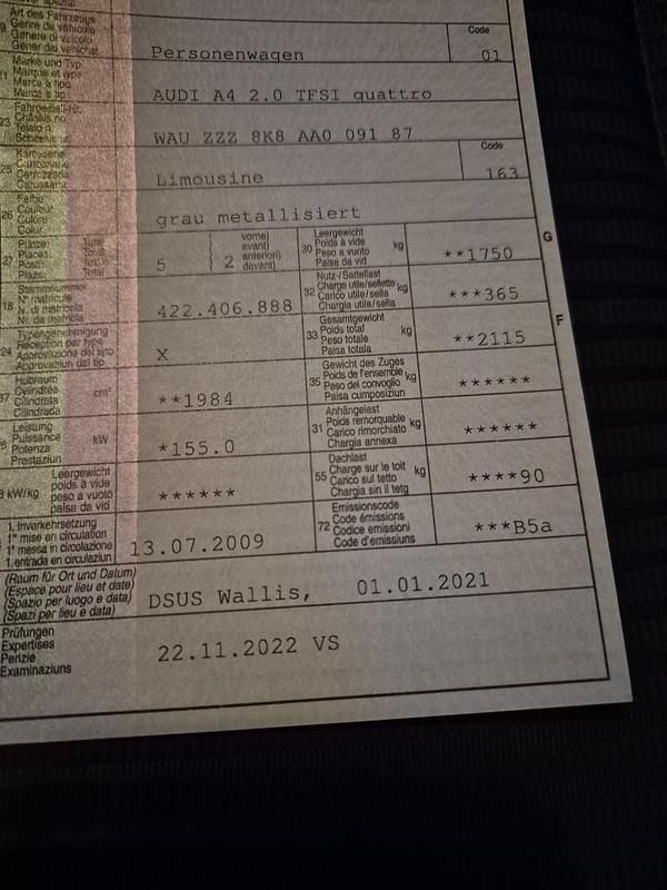 Gebraucht Audi A4 211 PS (155 kW) 2009