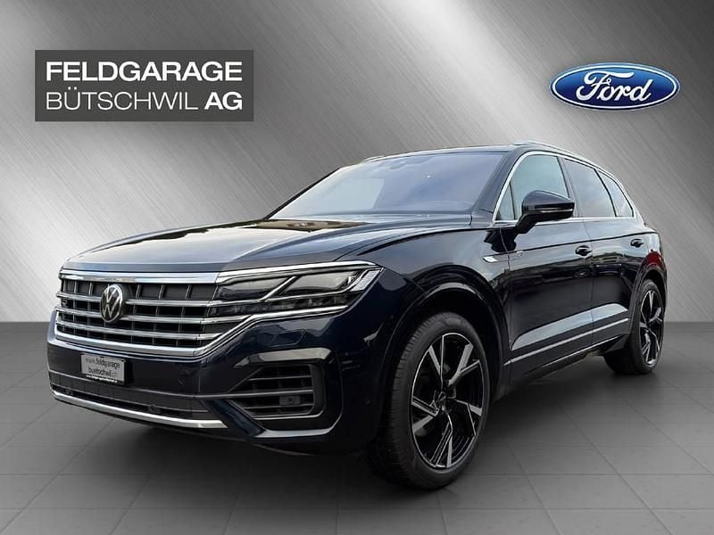 Blau Gebraucht 2021 VW Touareg R-line SUV | CHF 48’900 (Superpreis) - Bild 1/4
