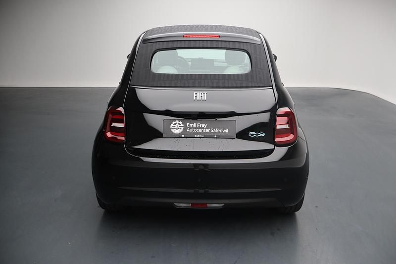 Neu Fiat 500e La Prima 86 kW (118 PS) 2025 Schwarz Cabrio