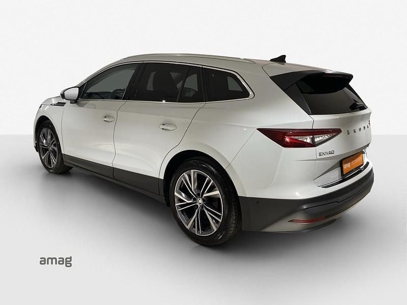 Gebraucht Skoda Enyaq iV 194 kW (265 PS) 2022 Moon weiss, metallic SUV