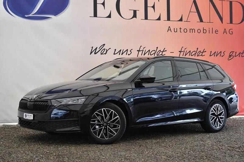 Schwarz Neu 2025 Skoda Octavia SportLine Kombi | CHF 36’450 (Superpreis) - Bild 1/4