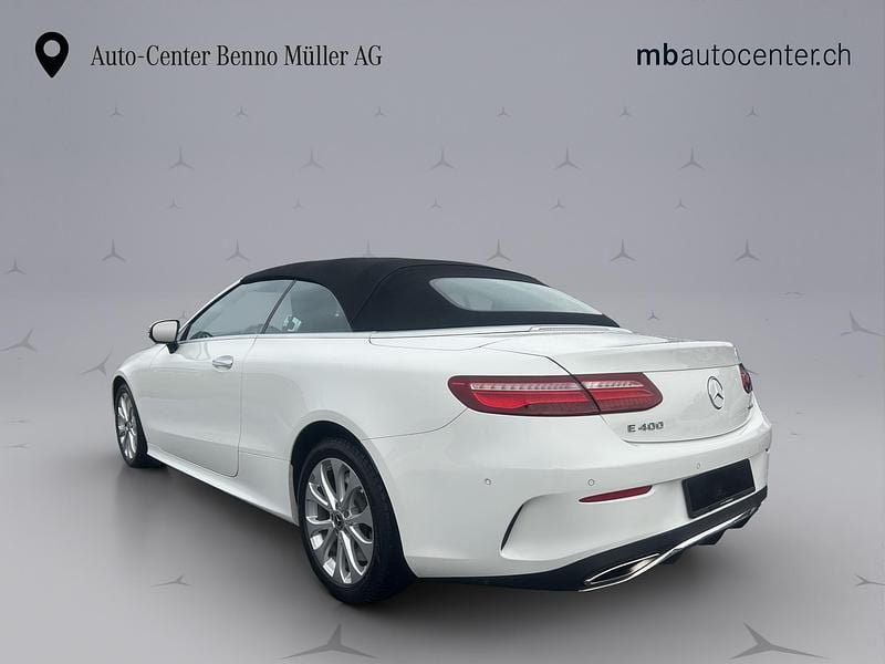 Gebraucht Mercedes E400 AMG line 333 PS (244 kW) 2017 Weiss Cabrio