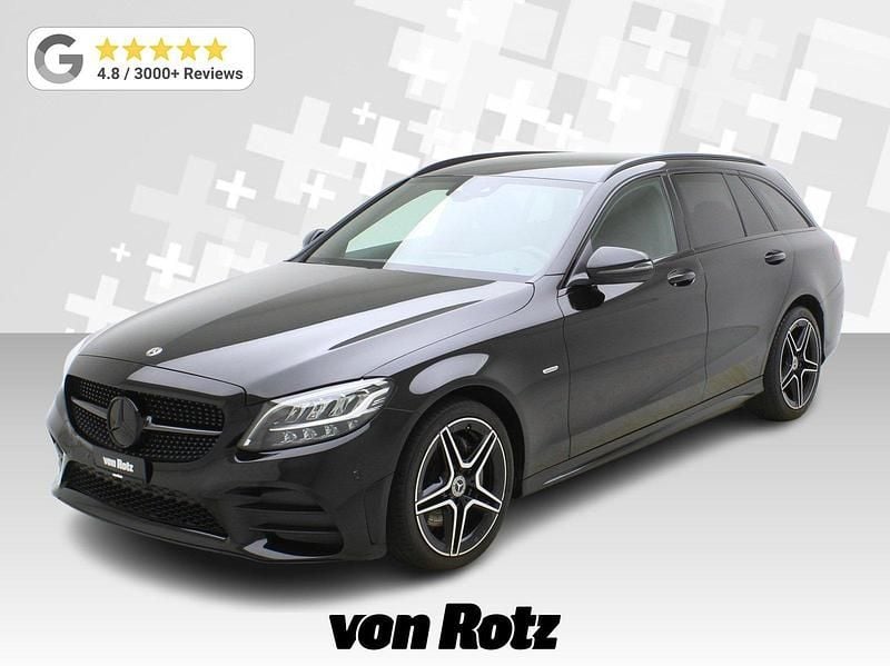 Gebraucht Mercedes C220 AMG line 194 PS (142 kW) 2020 Schwarz Kombi