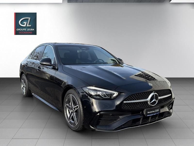 Schwarz Gebraucht 2022 Mercedes C200 AMG line Limousine | CHF 33’900 (Superpreis) - Bild 1/4