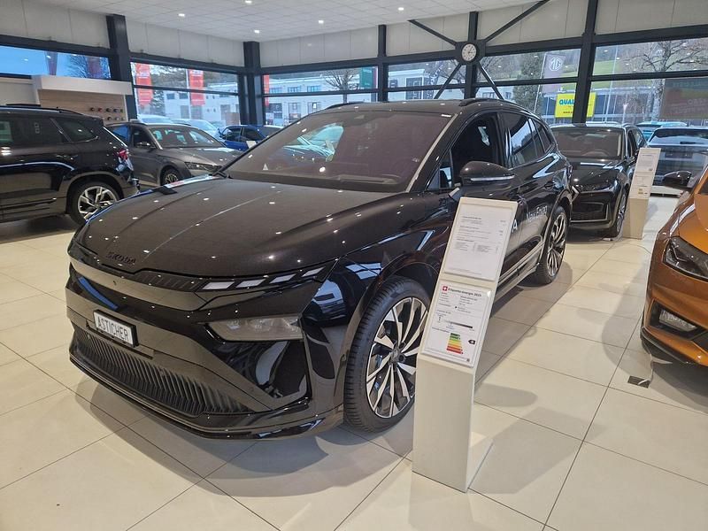 Neu Skoda Enyaq iV SportLine 210 kW (286 PS) 2025 Schwarz SUV