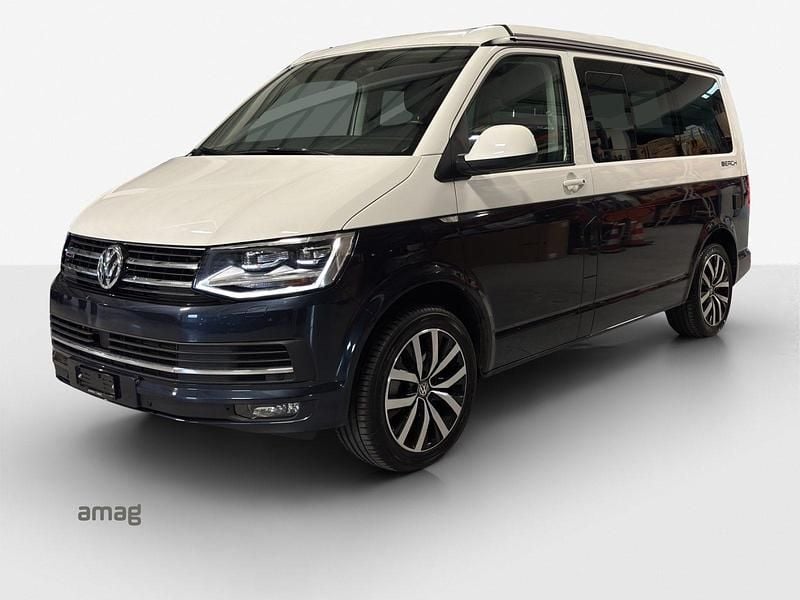Gebraucht VW California Beach 199 PS (146 kW) 2019 Candyweiss/starlight blue Van