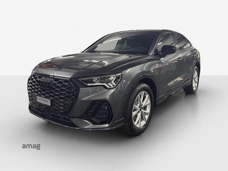 Neu Audi Q3 Sportback Attraction 150 PS (110 kW) 2025 Mythosschwarz metallic SUV