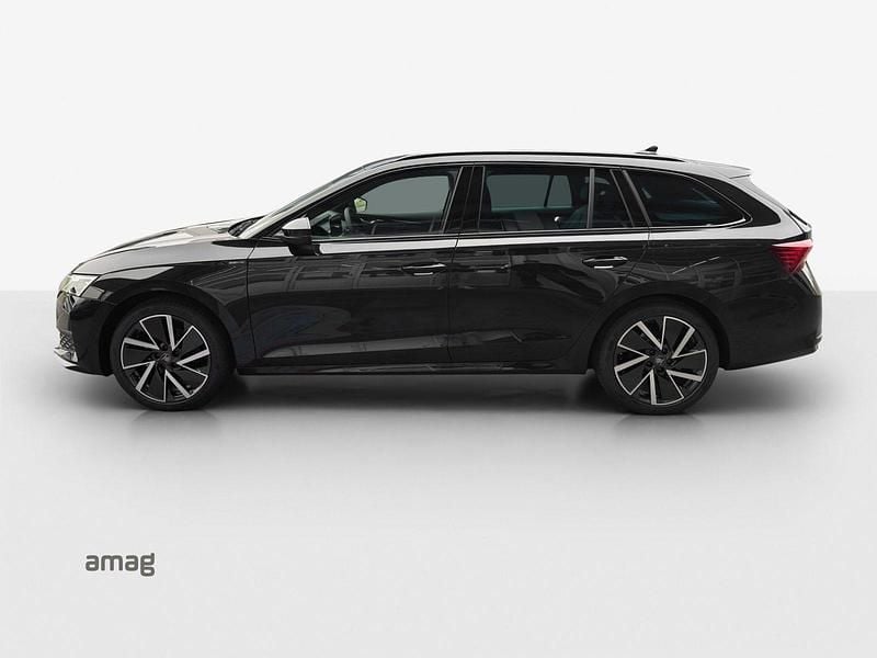 Neu Skoda Octavia SportLine 150 PS (110 kW) 2025 Magic schwarz, perleffekt Kombi