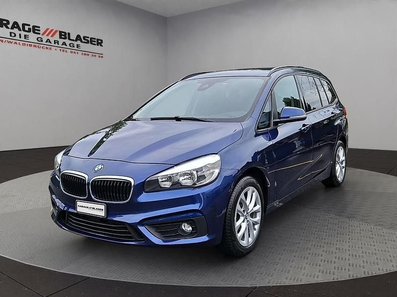 Gebraucht BMW 220 Gran Tourer Advantage 190 PS (139 kW) 2017 Blau Van / Kleinbus