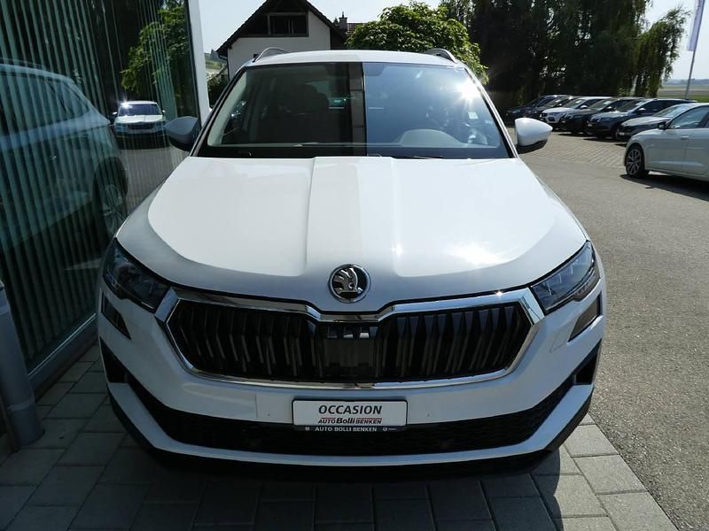 Gebraucht Skoda Karoq Style 150 PS (110 kW) 2023 Weiss SUV