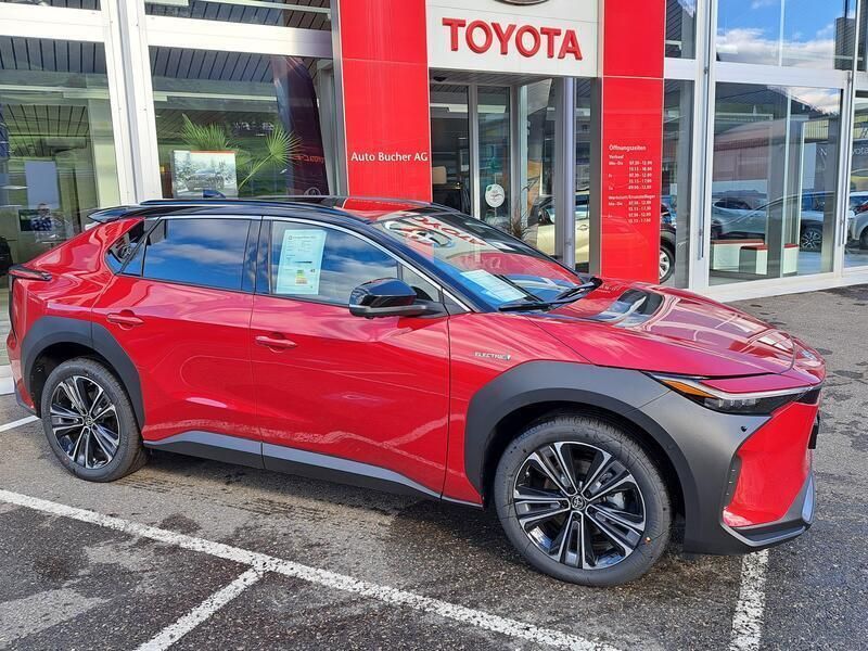Rot Gebraucht 2023 Toyota bZ4X Premium SUV | CHF 41’800 (Fairer Preis) - Bild 1/4