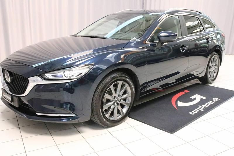 Gebraucht Mazda 6 Exclusive-Line 194 PS (142 kW) 2021 Blau Kombi