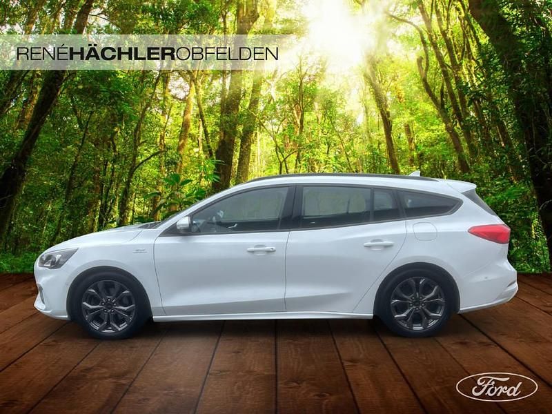 Gebraucht Ford Focus ST-Line 125 PS (91 kW) 2020 Weiss Kombi