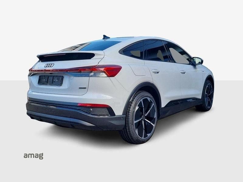 Gebraucht Audi Q4 Sportback e-tron Ambiente 194 kW (265 PS) 2023 Weiss SUV