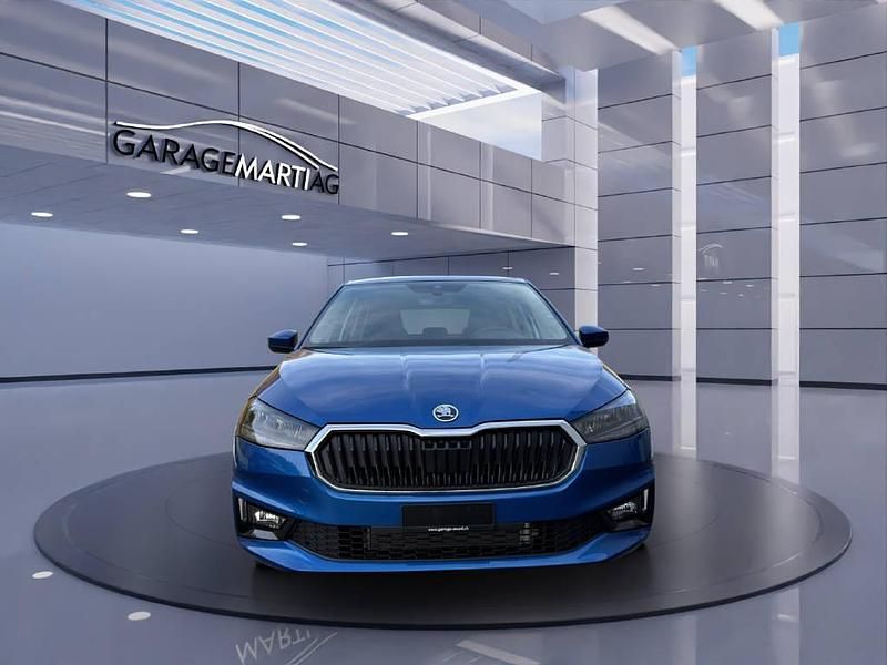 Neu Skoda Fabia Selection 116 PS (85 kW) 2025 Blau Limousine