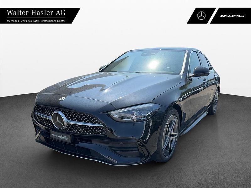 Schwarz Gebraucht 2023 Mercedes C200 AMG line Limousine | CHF 51’500 (Teuer) - Bild 1/4