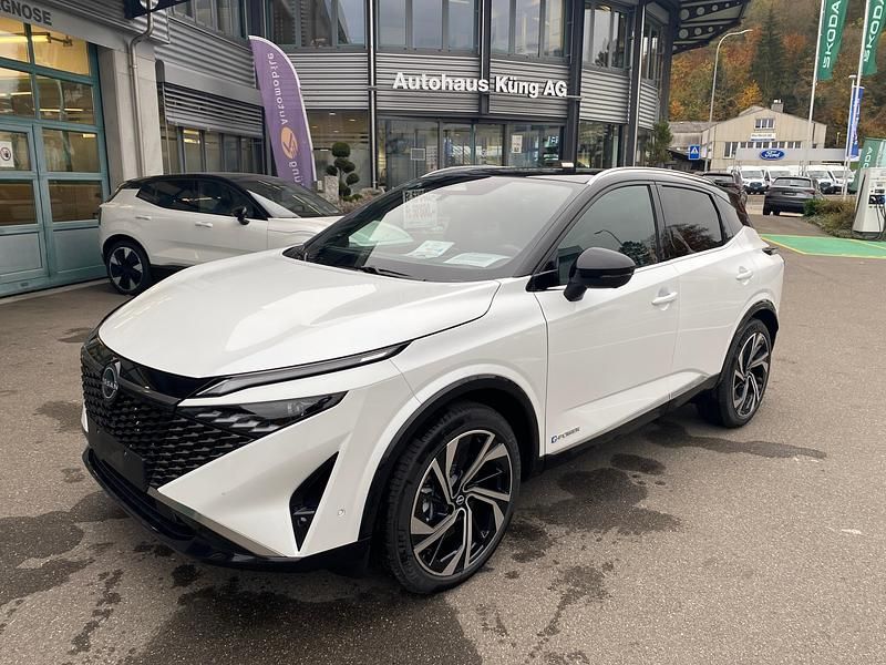Weiss Gebraucht 2024 Nissan Qashqai Tekna+ SUV | CHF 41’400 - Bild 1/4