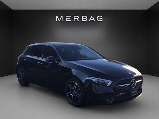 Gebraucht Mercedes A180 AMG line 136 PS (100 kW) 2022 Schwarz Limousine