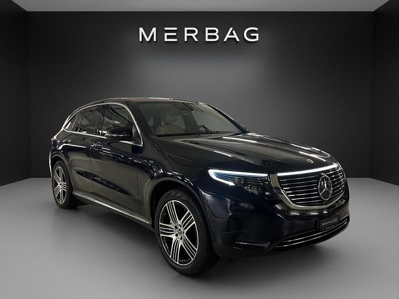 Gebraucht Mercedes EQC400 300 kW (408 PS) 2021 Blau SUV