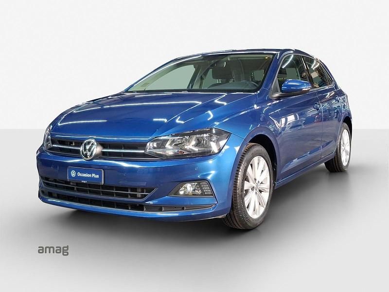 Reef blue metallic Gebraucht 2020 VW Polo Comfortline Limousine | CHF 14’590 (Guter Preis) - Bild 1/4