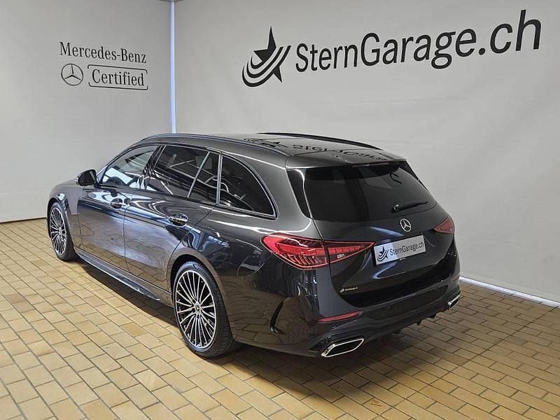 Neu Mercedes C220 AMG line 197 PS (144 kW) 2025 Grau Kombi