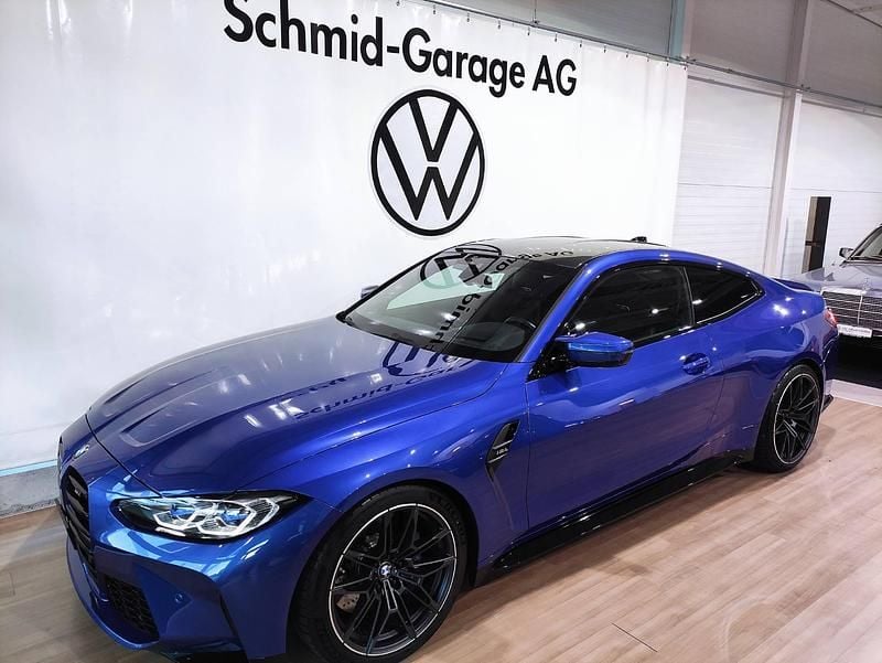 Blau Gebraucht 2021 BMW M4 Shadowline Coupé | CHF 69’850 - Bild 1/4