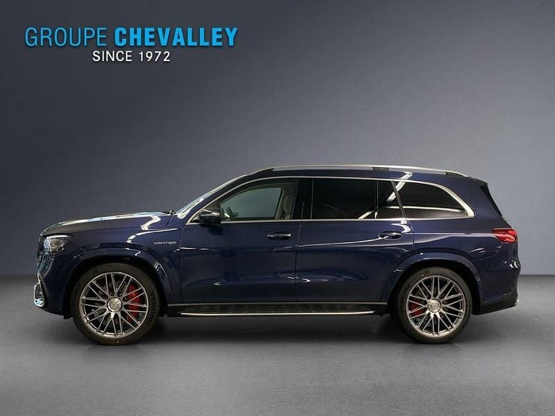 Neu Mercedes GLS63 AMG AMG 612 PS (450 kW) 2025 Blau SUV