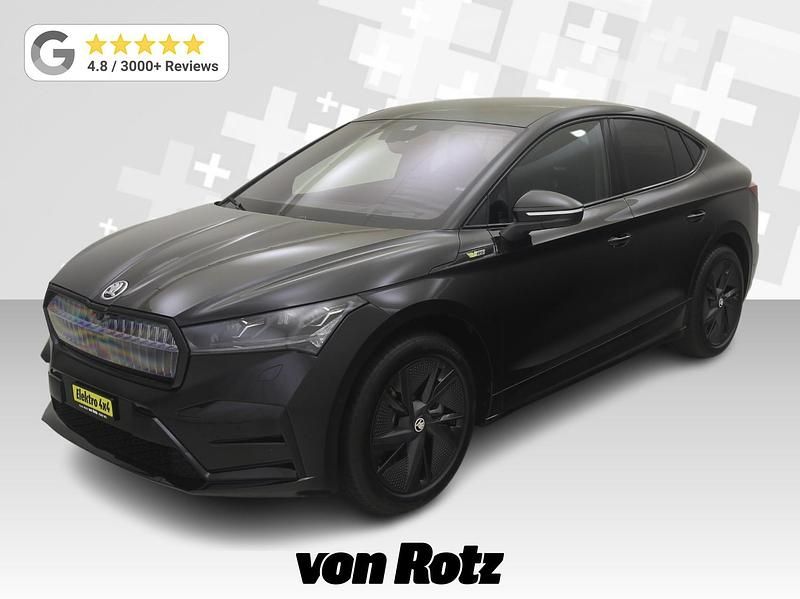 Schwarz Gebraucht 2024 Skoda Enyaq iV Suite SUV | CHF 44’500 (Teuer) - Bild 1/4