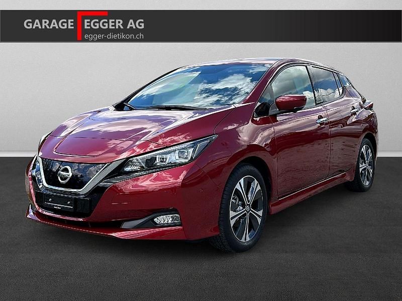 Rot Gebraucht 2021 Nissan Leaf Tekna Kleinwagen | CHF 26’700 - Bild 1/4