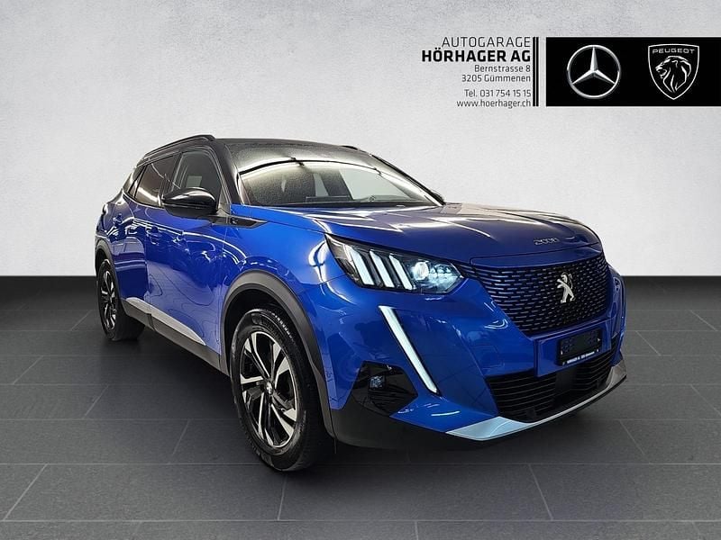 Blau Gebraucht 2021 Peugeot e-2008 GT SUV | CHF 19’900 (Etwas zu teuer) - Bild 1/4