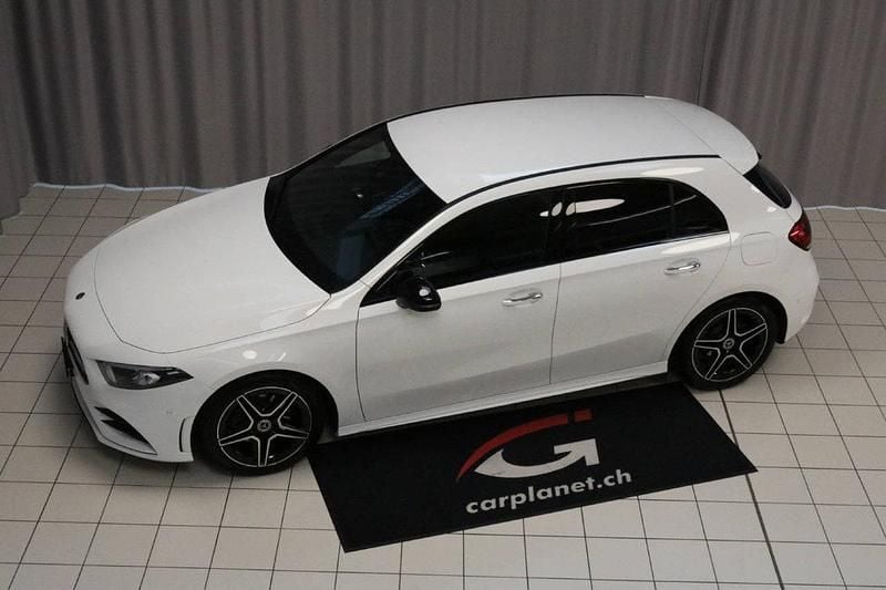 Gebraucht Mercedes A180 AMG line 136 PS (100 kW) 2021 Weiss Limousine