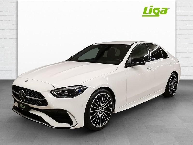 Gebraucht Mercedes C300e AMG line 258 PS (189 kW) 2022 Weiss Limousine
